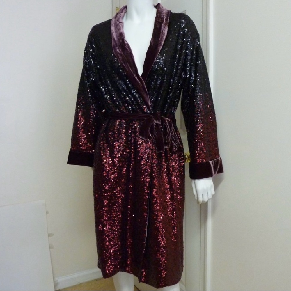 Johnny Was sequined kimono